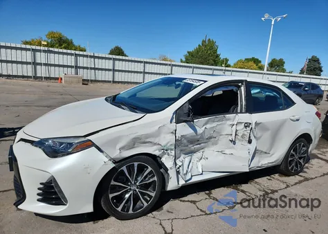 2017 Toyota Corolla L z USA, uszkodzony, nr VIN 5YFBURHE2HP595386